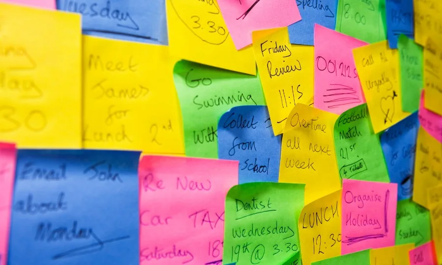 Sticky notes and to-dos — the invisible work in caregiving